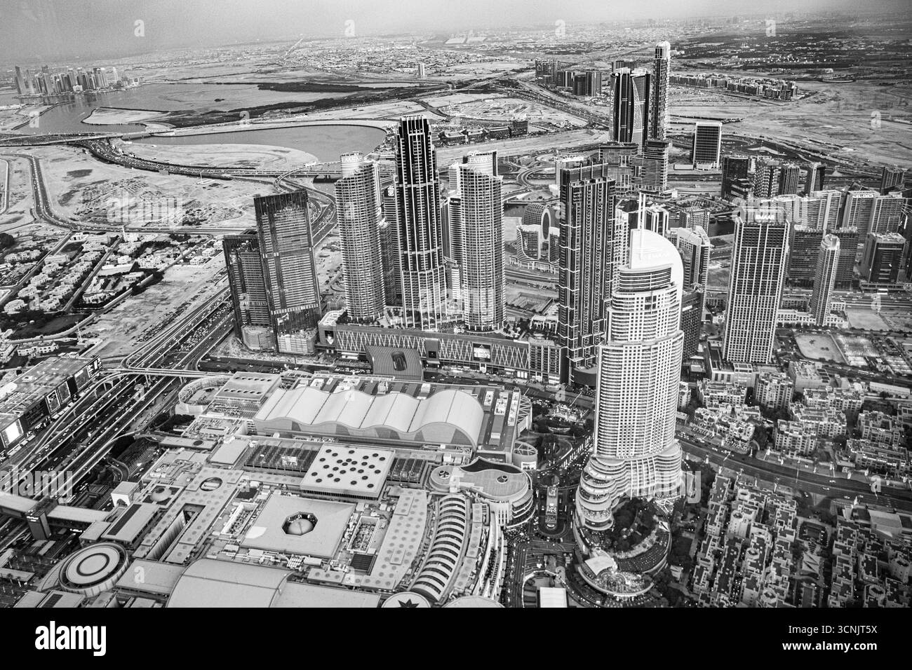 Dubaï dans le golfe persique Banque D'Images