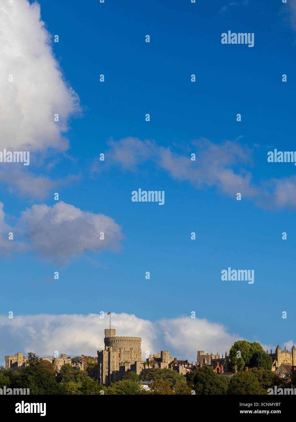 Le Château de Windsor, Windsor, Berkshire, Angleterre, Royaume-Uni. Banque D'Images