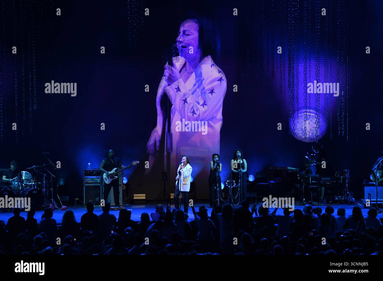 21 septembre 2025, Vérone, Italie, Italie : la chanteuse et compositrice italienne Gianna Nannini se produit en direct à l'Arena di Verona pour sa tournée ''SEI NELL'ANIMA - EUROPEAN LEG' (crédit image : © Mariano Montella/Pacific Press via ZUMA Press Wire) USAGE ÉDITORIAL SEULEMENT ! Non destiné à UN USAGE commercial ! Banque D'Images