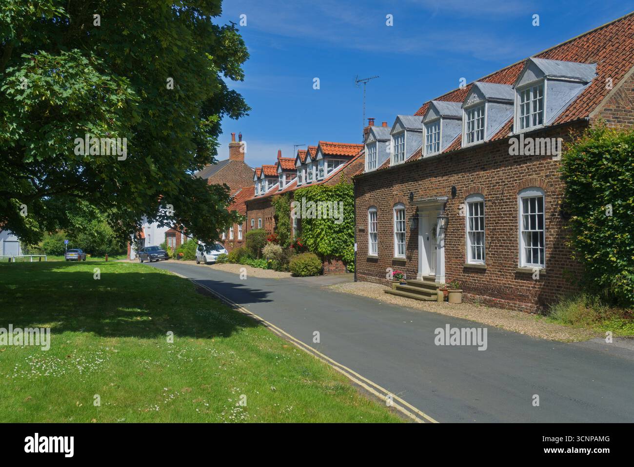 Bishop Burton, près de Beverley, East Riding of Yorkshire. Ce joli village se trouve à environ 27 miles de la ville de York et a une longue histoire. Banque D'Images