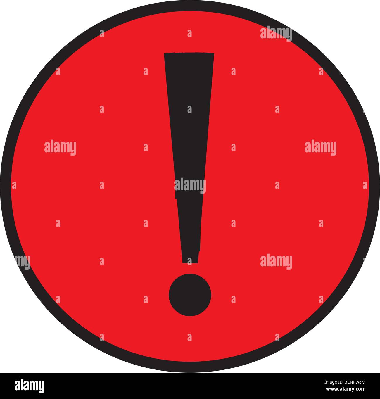 Vecteur de signe d'avertissement rouge avec point d'exclamation – symbole d'avertissement et de mise en garde Illustration de Vecteur Vecteur de signe d'avertissement rouge avec point d'exclamation – symbole d'avertissement et de mise en garde Illustration de Vecteur