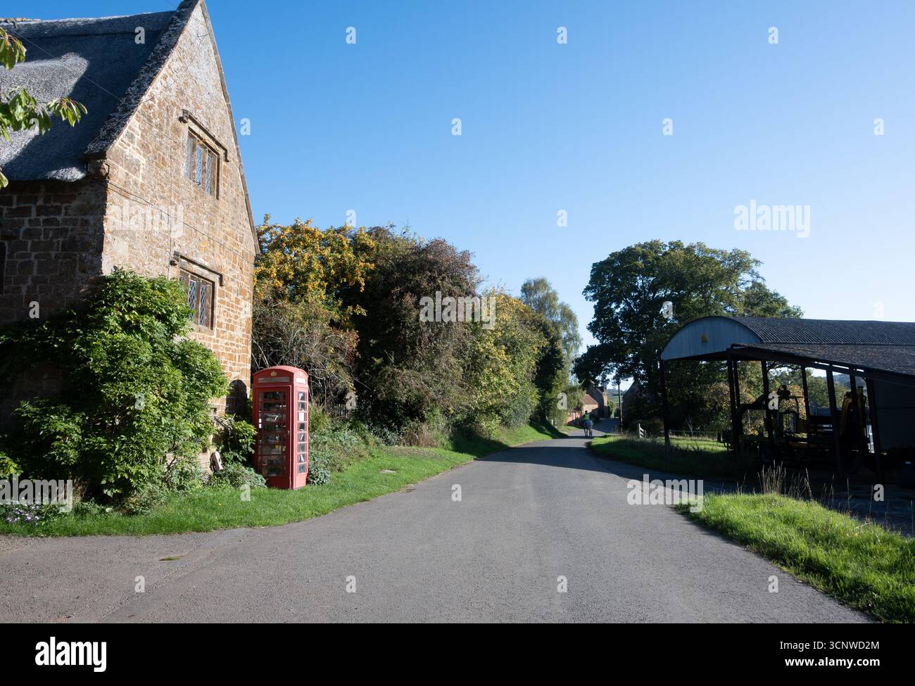 Winderton village, Warwickshire, Angleterre, Royaume-Uni Banque D'Images