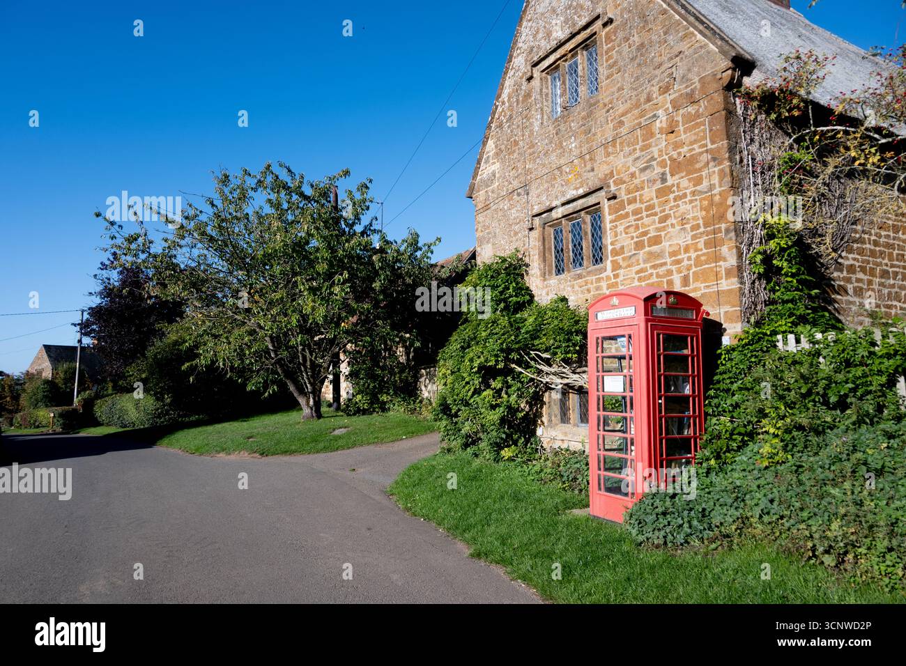 Winderton village, Warwickshire, Angleterre, Royaume-Uni Banque D'Images