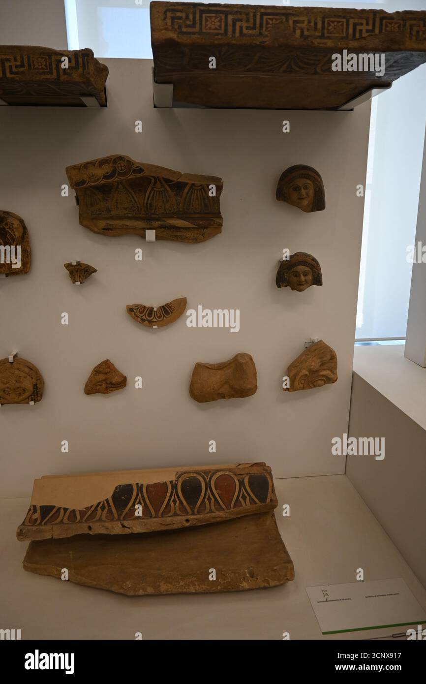 Europe sud de l'Italie Musée archéologique national de Reggio de Calabre (partie 1) Banque D'Images