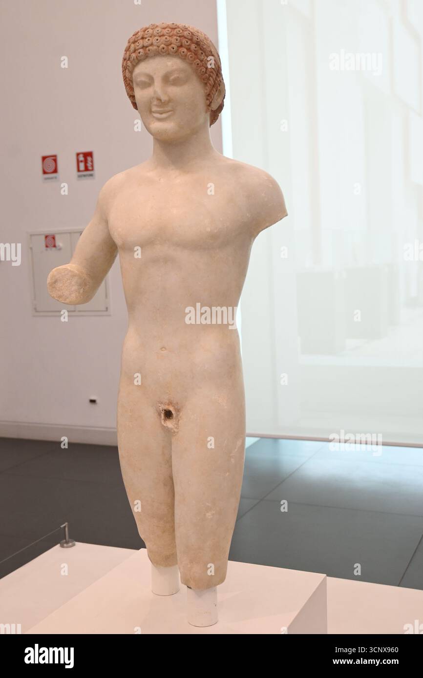 Europe sud de l'Italie Musée archéologique national de Reggio de Calabre (partie 1) Banque D'Images