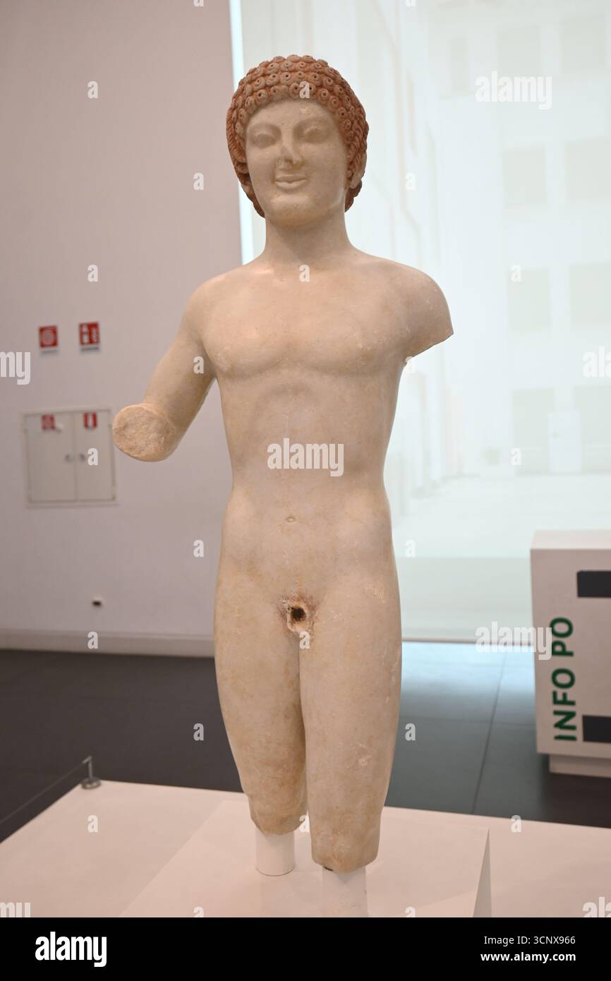 Europe sud de l'Italie Musée archéologique national de Reggio de Calabre (partie 1) Banque D'Images