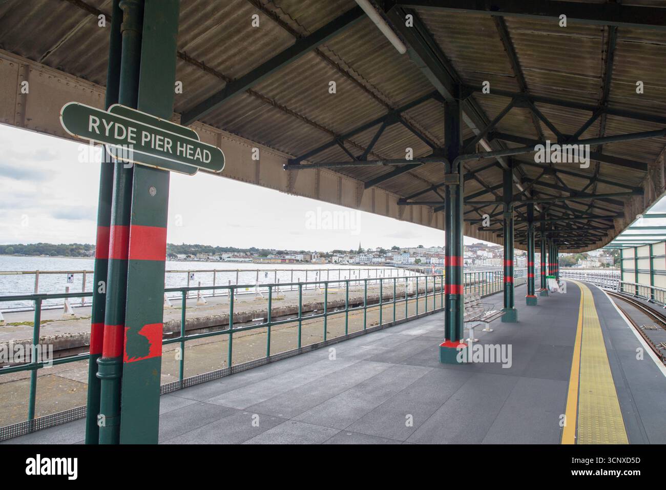 Ryde Pier Head Station, île de Wight, Royaume-Uni Banque D'Images