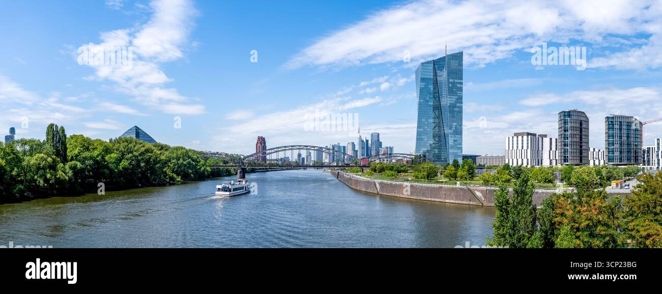 Banque centrale européenne, Francfort am Main, Allemagne Banque D'Images