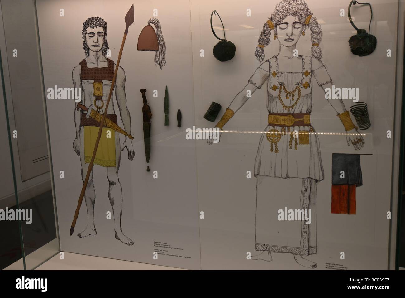 Europe sud de l'Italie Musée archéologique national de Reggio de Calabre (partie 3) Banque D'Images
