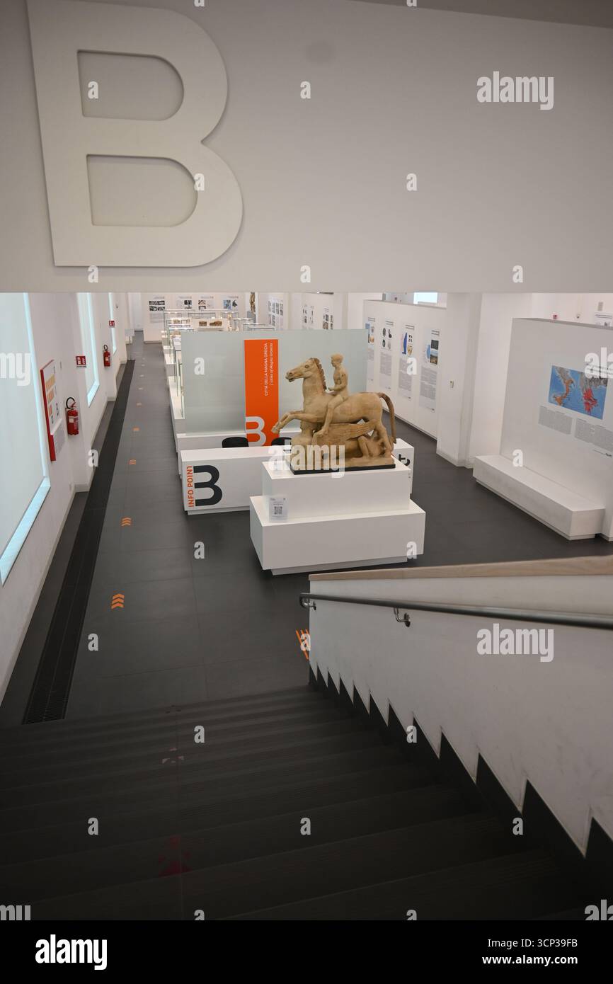 Europe sud de l'Italie Musée archéologique national de Reggio de Calabre (partie 3) Banque D'Images