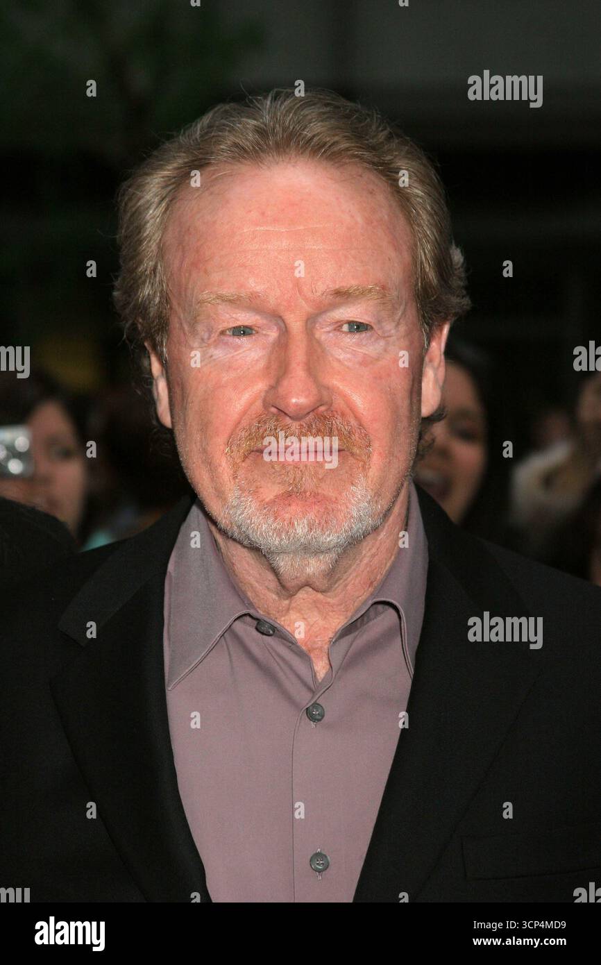 Ridley Scott à la première New York de 'Kingdom of Heaven' - 04 mai 2005 Banque D'Images