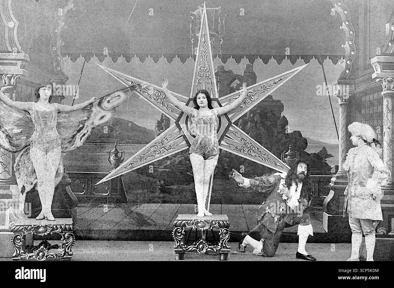 Georges Melies - L'araignée et le papillon - 1909 Banque D'Images