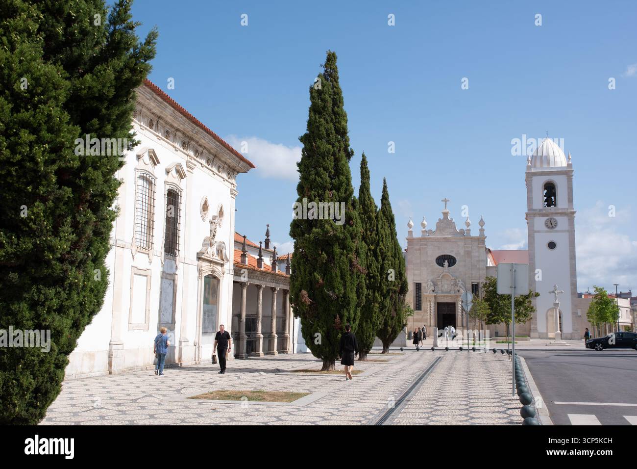 Musée et cathédrale Aveiro Banque D'Images