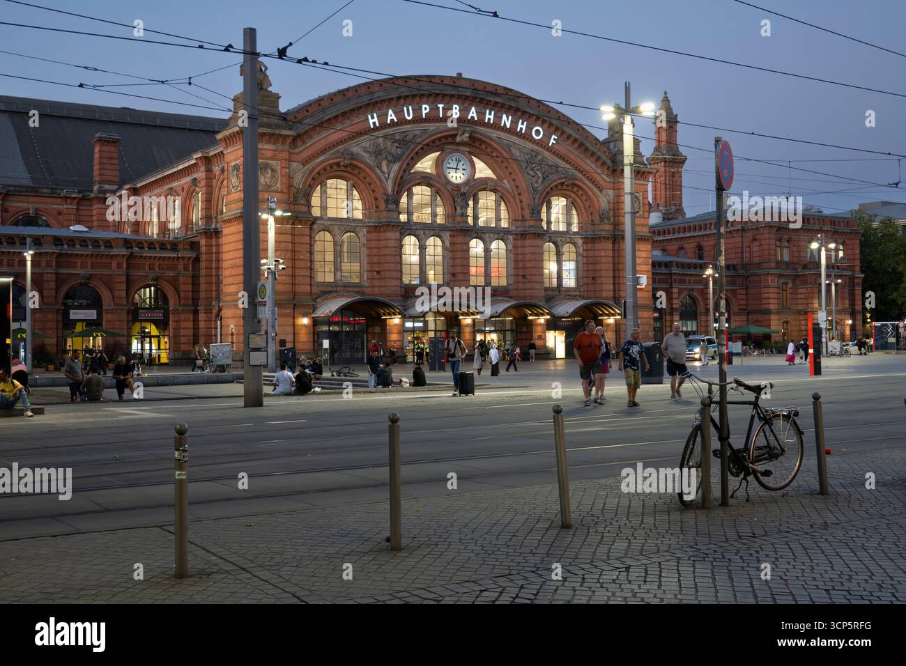 Gare centrale, Brême, Allemagne, Europe Banque D'Images