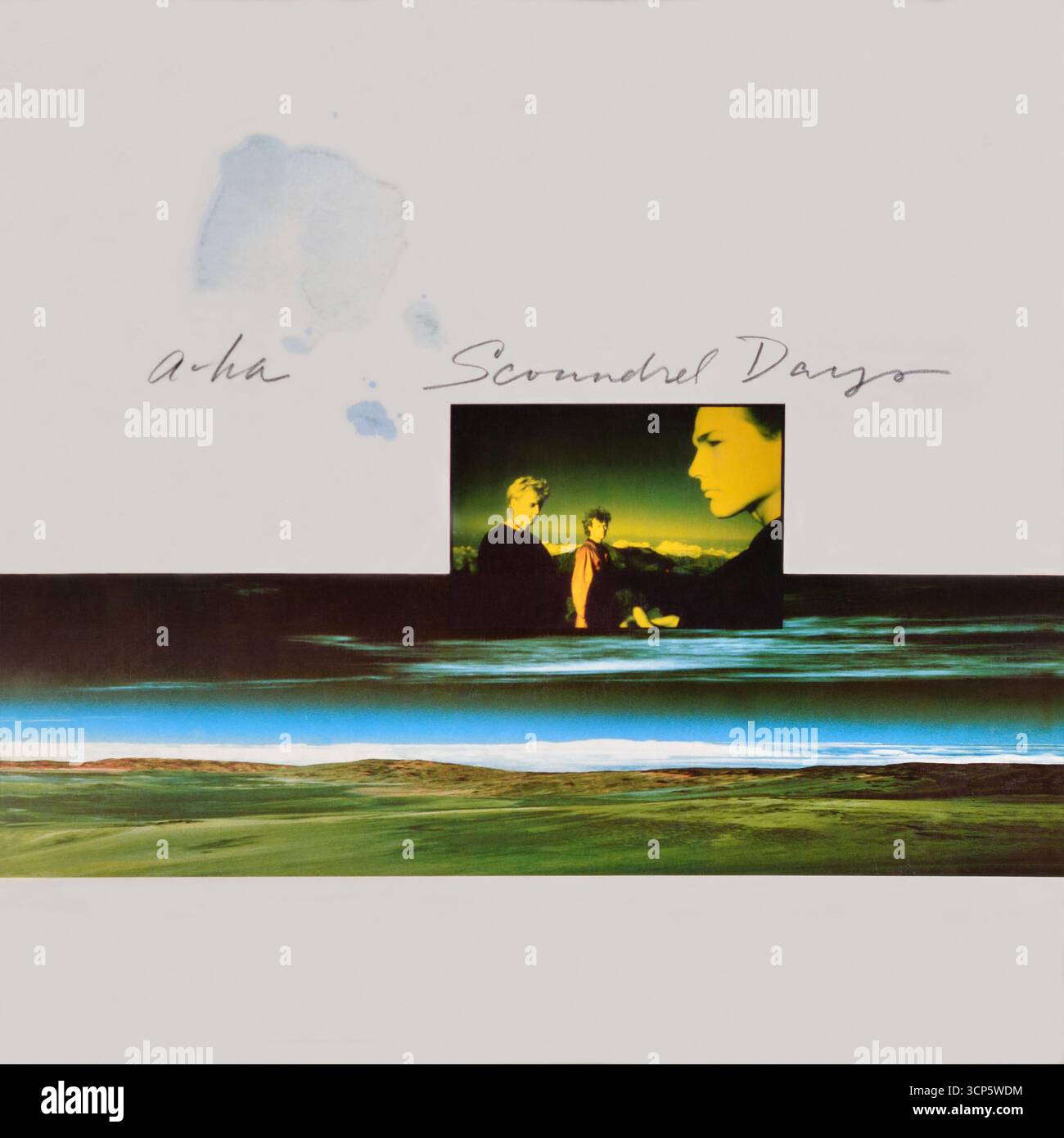 A-ha - scoundrel Days - couverture de l'album vinyle -1986 Banque D'Images