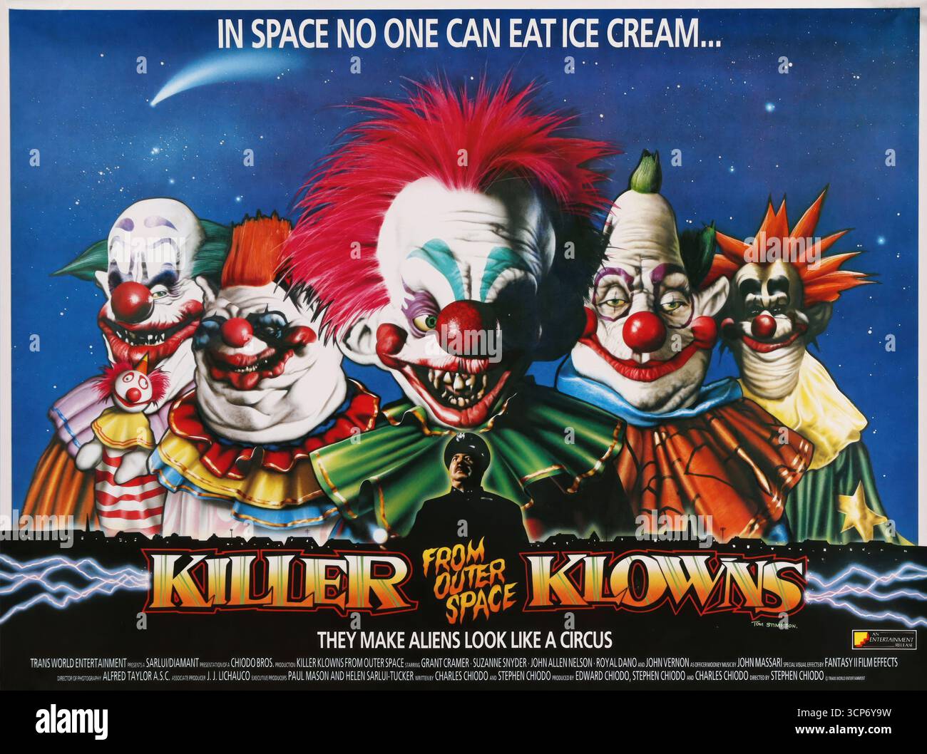 Aaahhh TUEUR D'ESPACE EXTRA-ATMOSPHÉRIQUE (1988), réalisé par STEPHEN CHIODO. Credit : CHIODO BROTHERS PRODUCTIONS / Album Banque D'Images