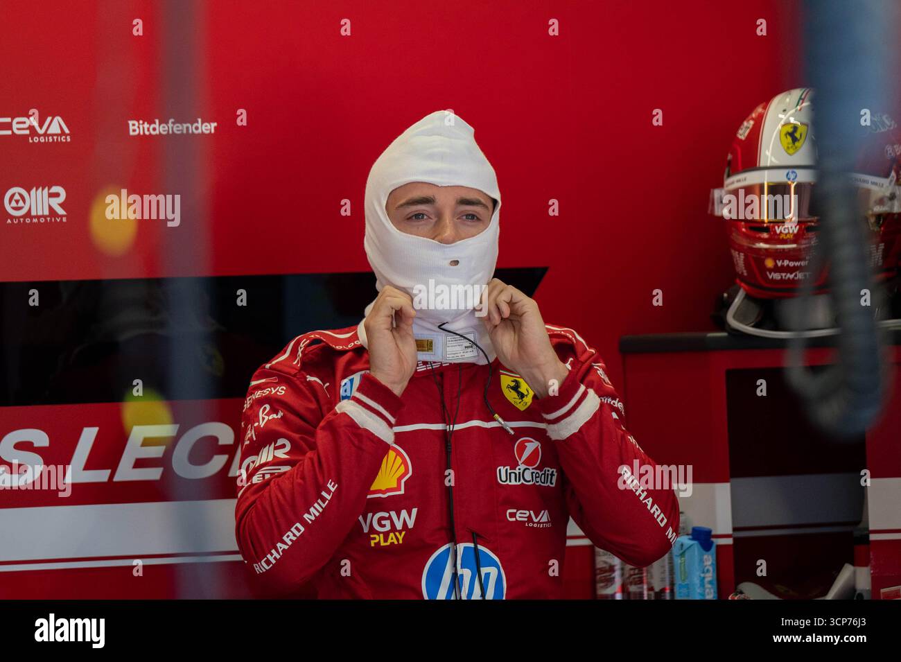 Emilia Romagna GP, Imola, F1 2025 le 18-05-2025 - pilote de formule 1 Charles Leclerc pour Ferrari - crédit devrait être lu : Marco Talluto Banque D'Images