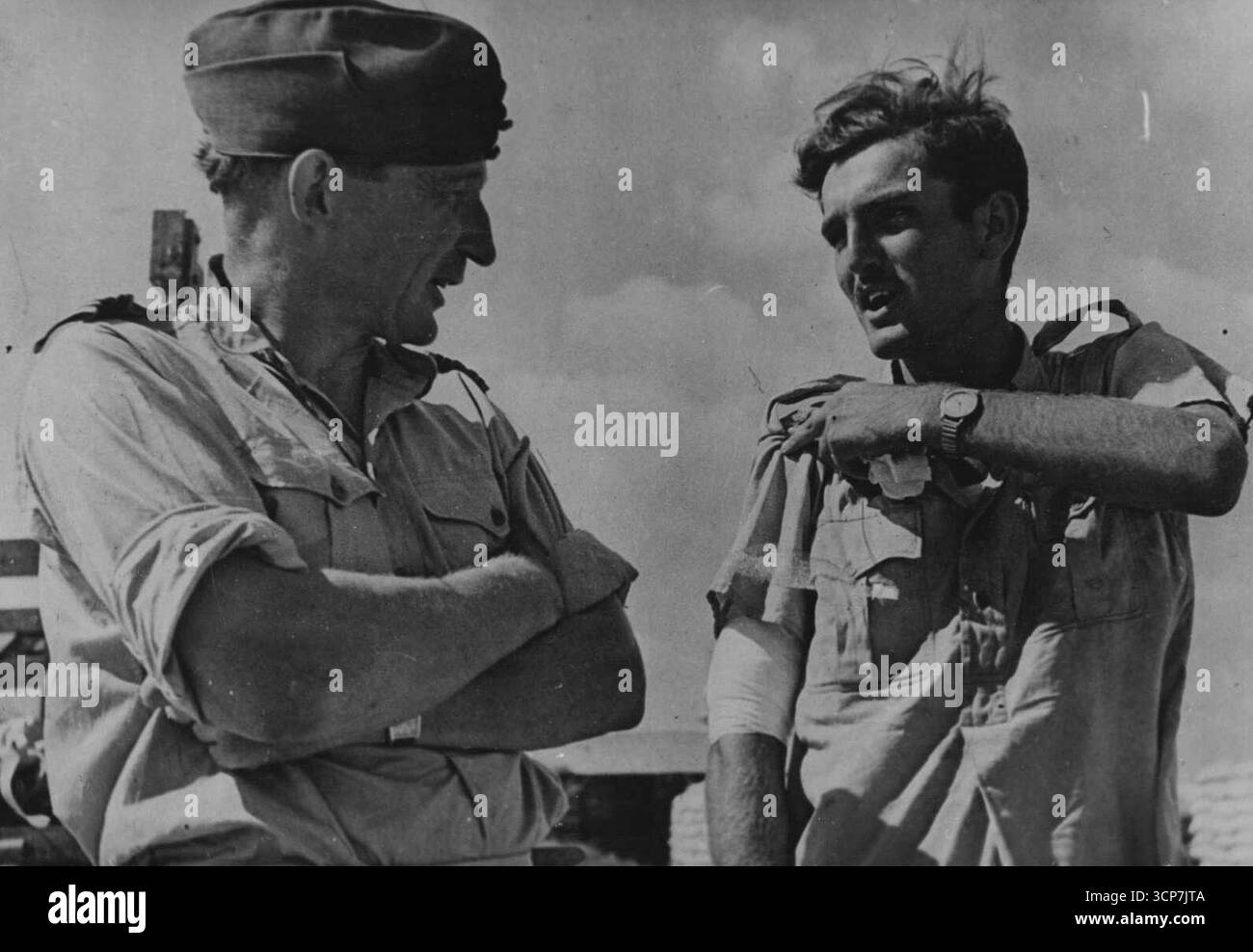 L'officier de bord Peter Charles Cobley a reçu le DFC. La photo montre ...