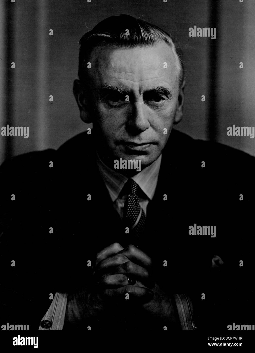 Le RT. Hon. J.A. Costello premier ministre de l'Irlande. 20 décembre 1948. (Photo de Camera Press). Banque D'Images