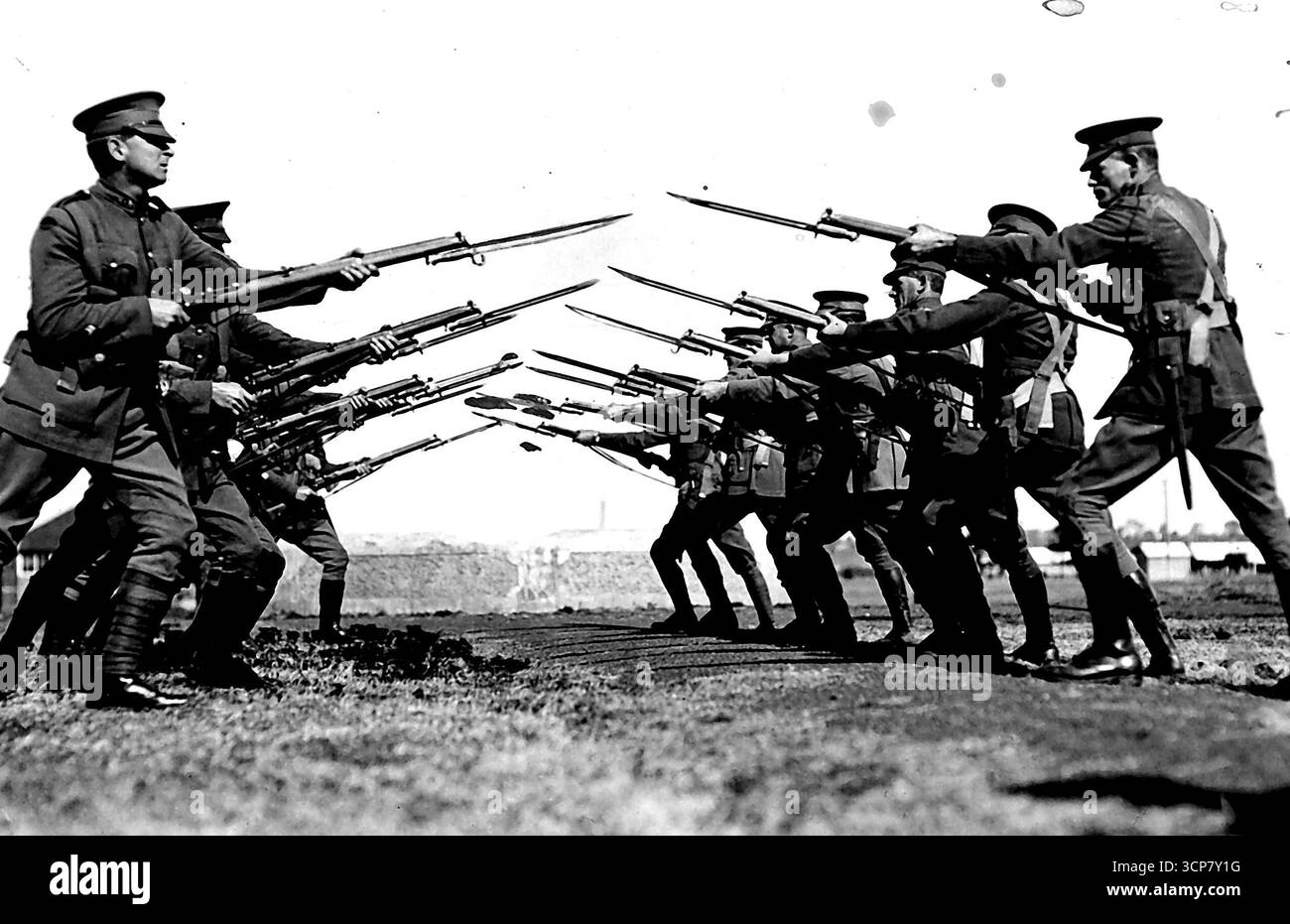 Troupes britanniques (guerre de 1914-1918) - Grande Guerre (1914-18). 05 août 1948. Banque D'Images