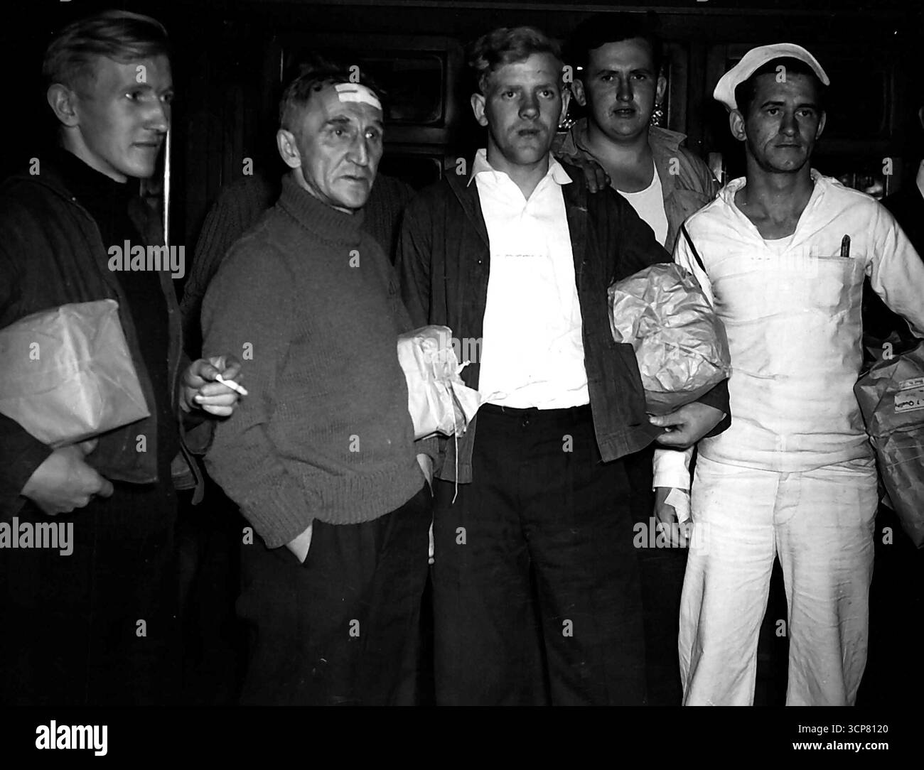 Survivants financiers. Banque financière de Sydney 1943. 22 mai 1943. Banque D'Images