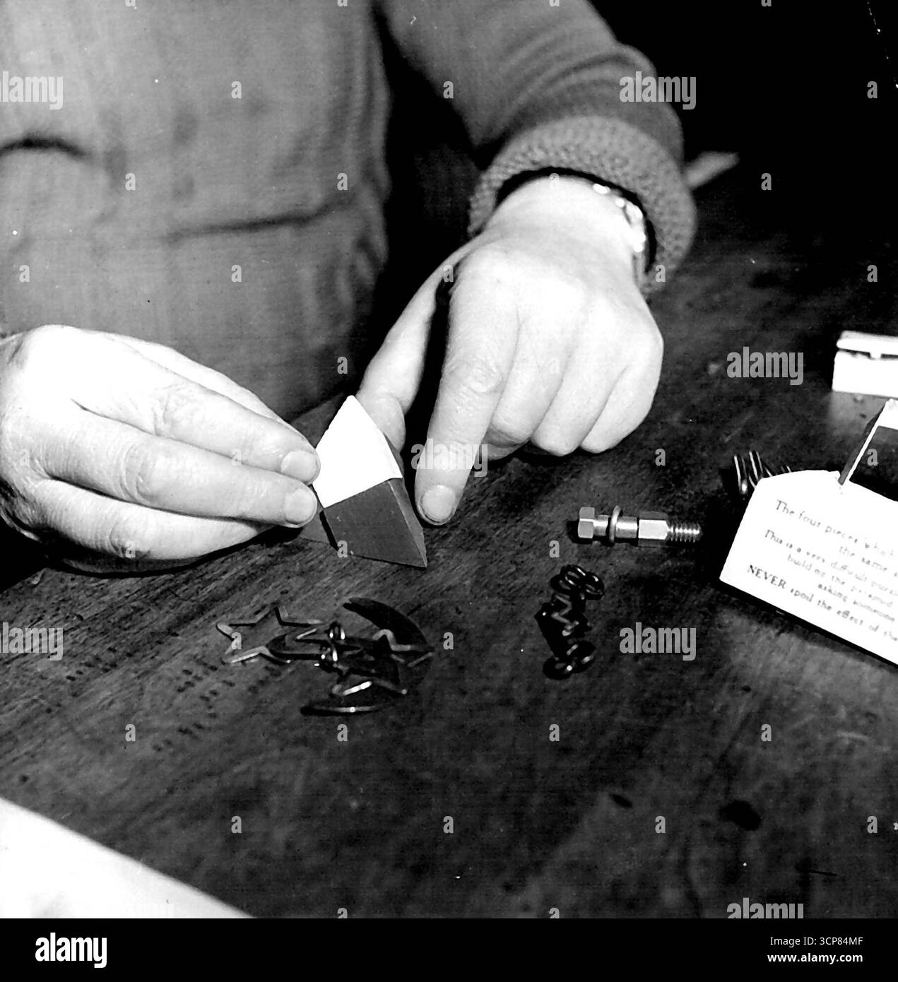 Professeur Albert Einstein - scientifique célèbre - personnalité. 12 mars 1951. Banque D'Images