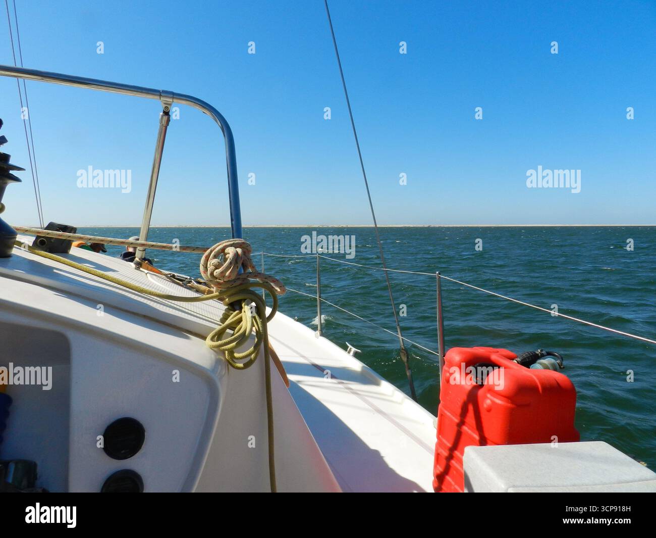Voile à Dakhla, Sahara Occidental, Afrique Banque D'Images
