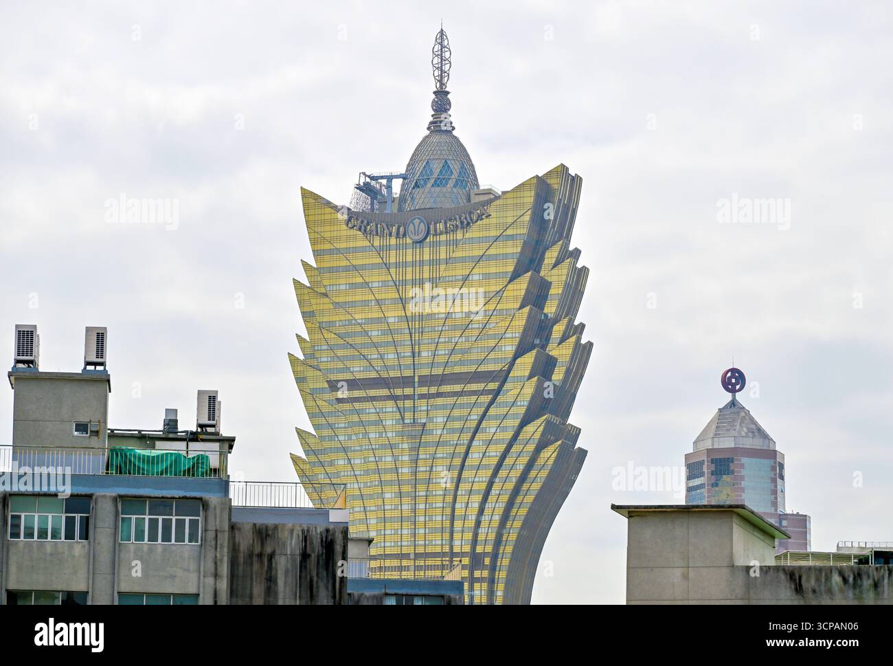 Hôtel Grand Lisboa, région administrative spéciale de Macao Banque D'Images