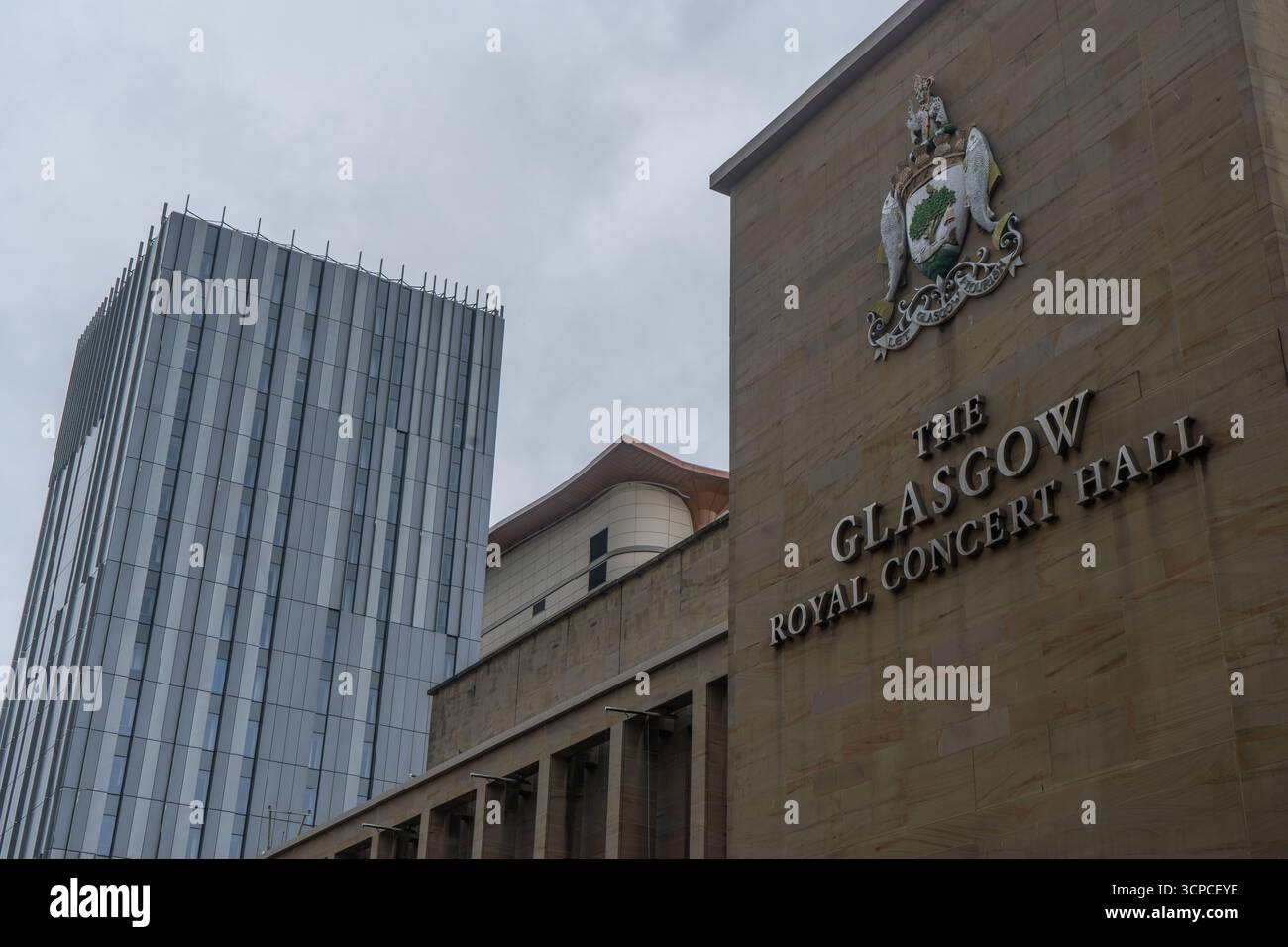 Glasgow Royal Concert Hall Banque D'Images
