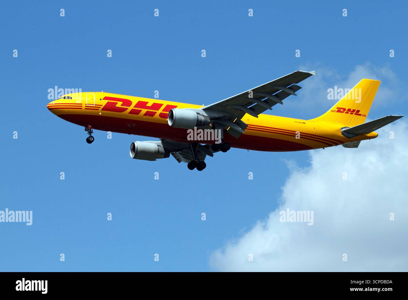 D-AZMN Airbus A300-600(F), cargo DHL, converti, DHL Aviation, Airbus, Banque D'Images