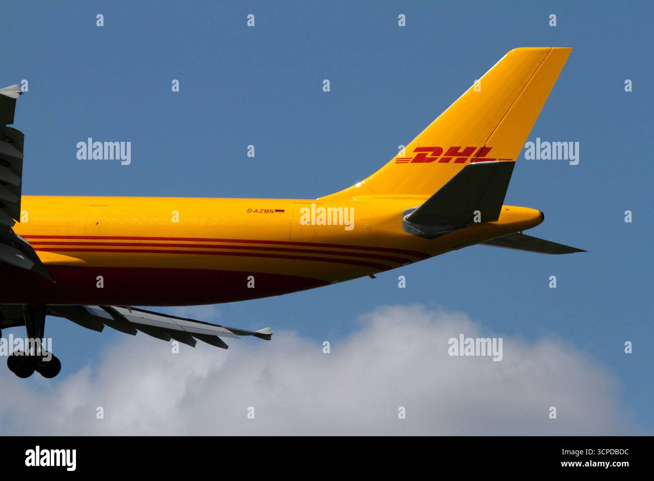 D-AZMN Airbus A300-600(F), cargo DHL, converti, DHL Aviation, Airbus, Banque D'Images