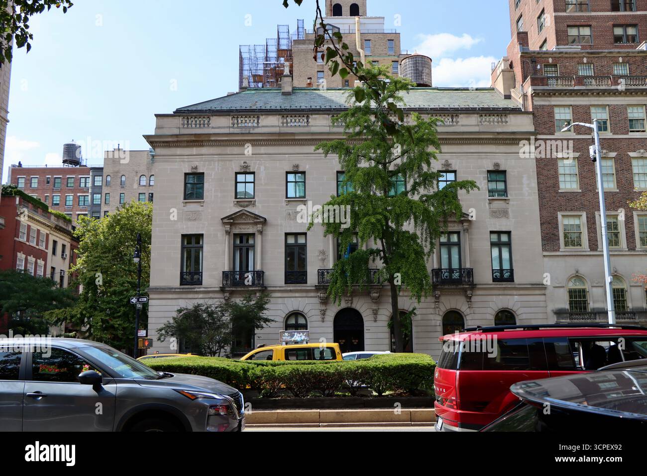 La résidence consulaire suédoise au 600 Park Avenue à East 64th Street à Manhattan, New York, septembre 2025 Banque D'Images