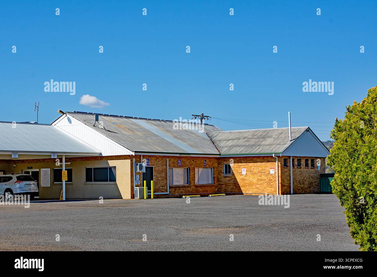Barraba RSL et club de loisirs dans les zones rurales de la Nouvelle-Galles du Sud en Australie. Banque D'Images