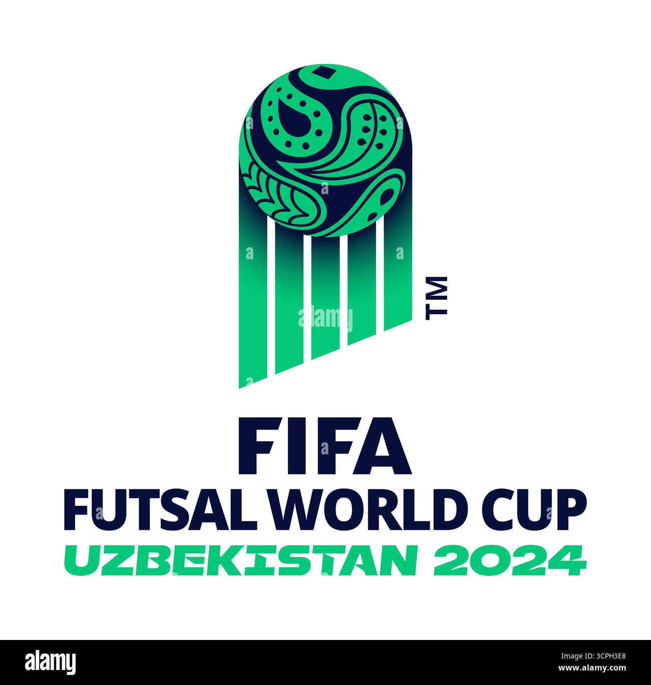 Emblème officiel de la Coupe du monde de futsal de la FIFA 2024 ÉDITORIAL EXCLUSIF ! Banque D'Images