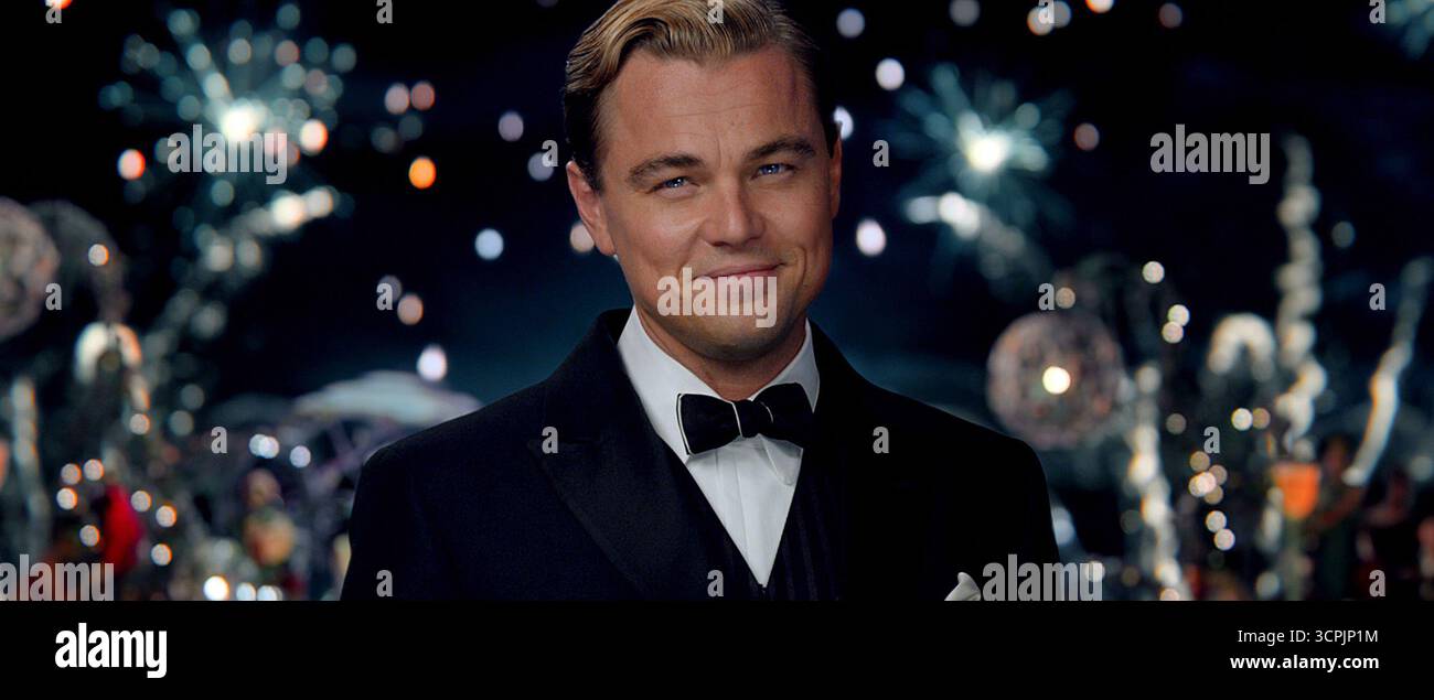 Le Grand Gatsby Leonardo DiCaprio Banque D'Images