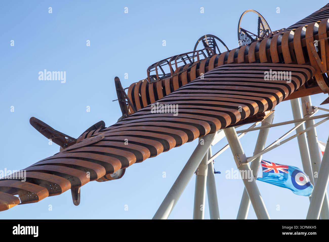Sur Freedom's Wings Banque D'Images