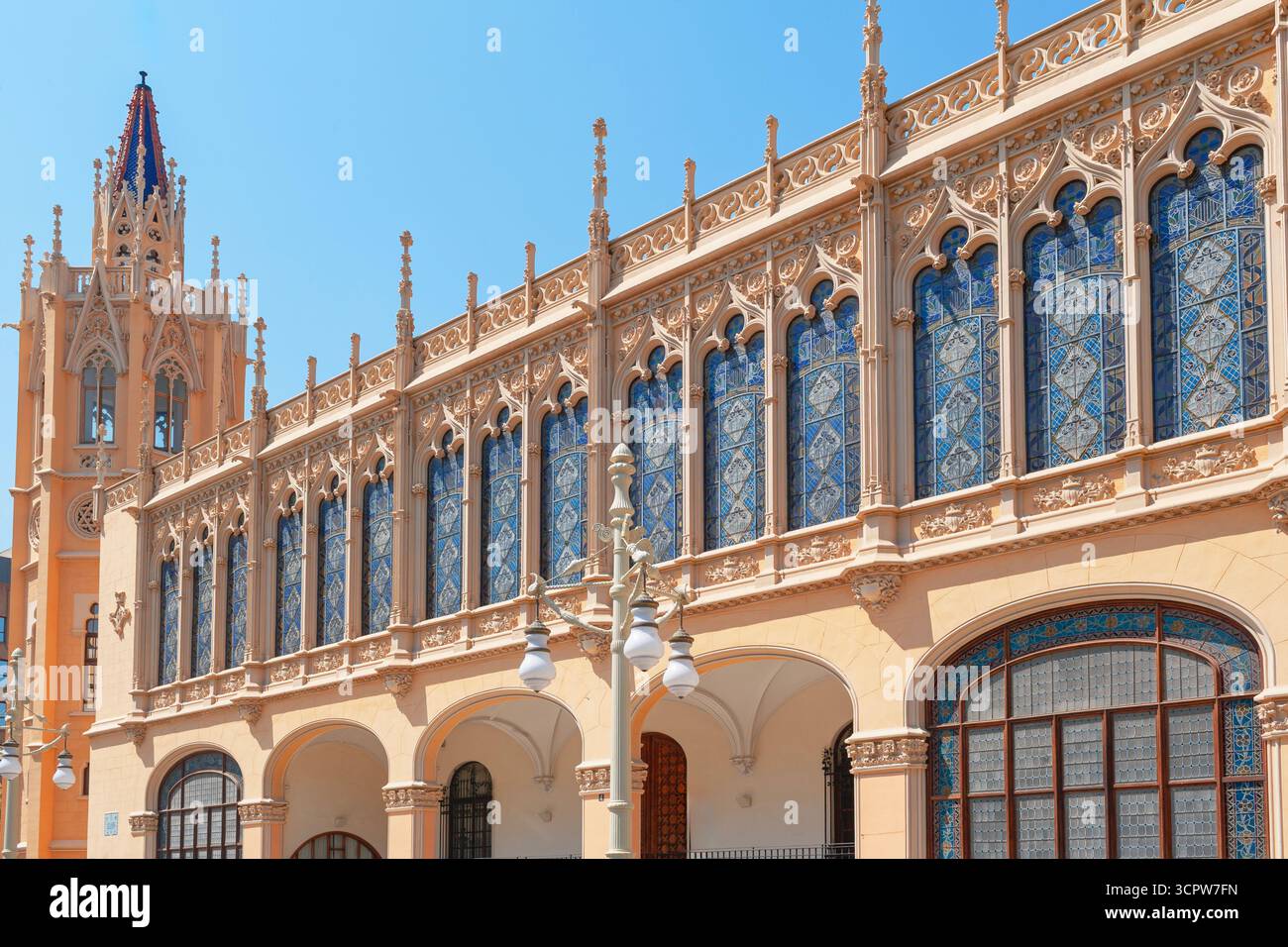 Palacio de la Exposición (Palais des expositions), Valence, Comunidad Valenciana, Espagne Banque D'Images