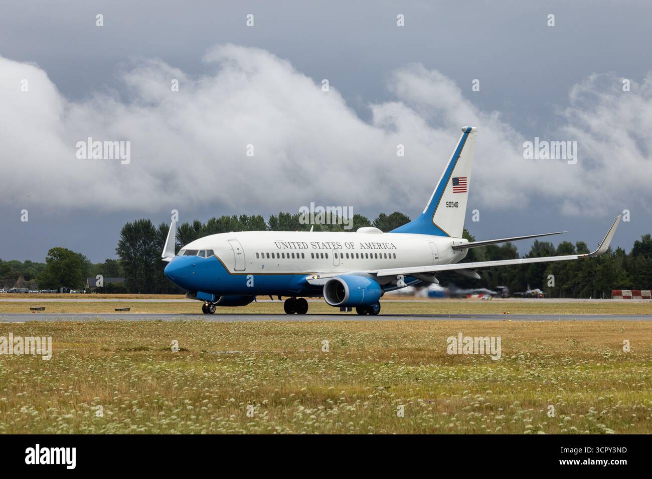 États-Unis d'Amérique - Boeing C-40, au Royal International Air Tattoo 2025. Banque D'Images