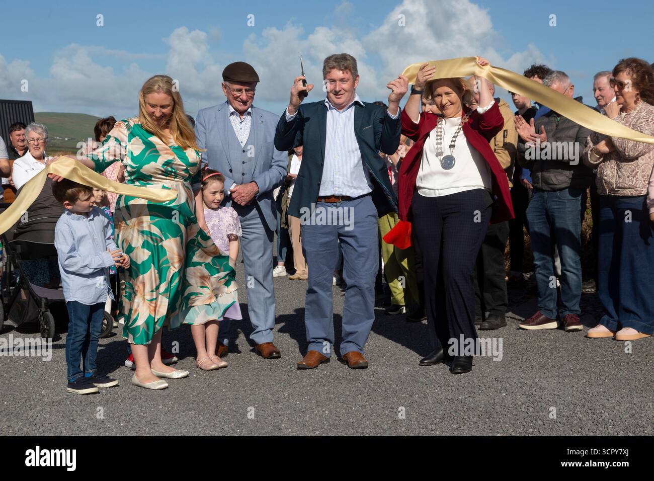 Wild Atlantic Pods glamping site Opening, Portmagee, County Kerry, Irlande Banque D'Images