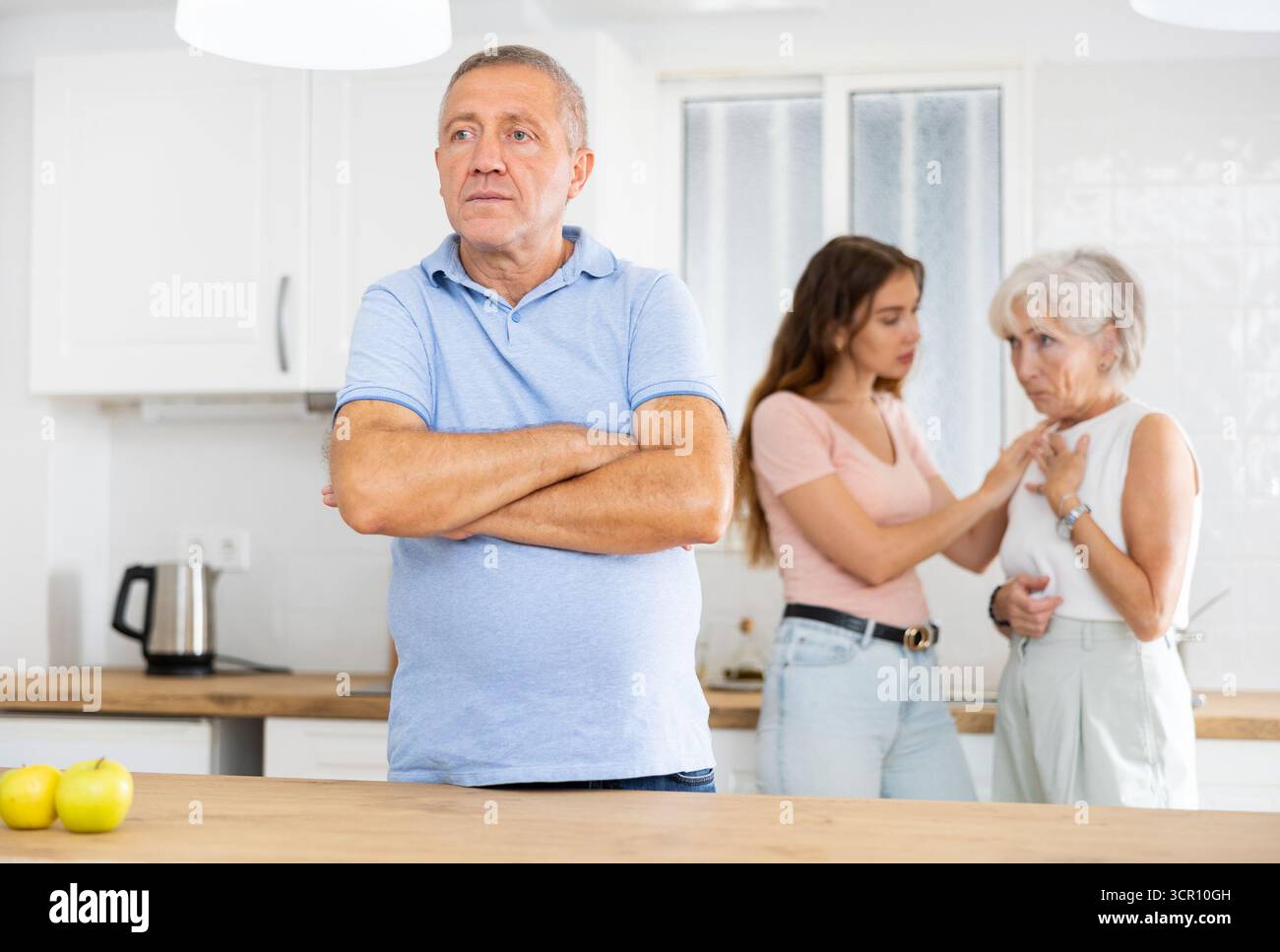 Difficultés parentales, Banque D'Images