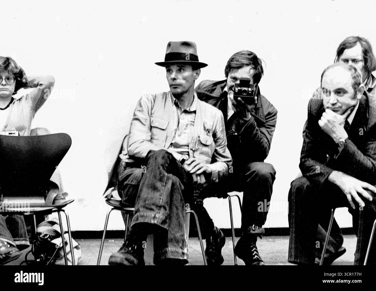 Artiste allemand Joseph Beuys, Franklfurt, Allemagne Banque D'Images