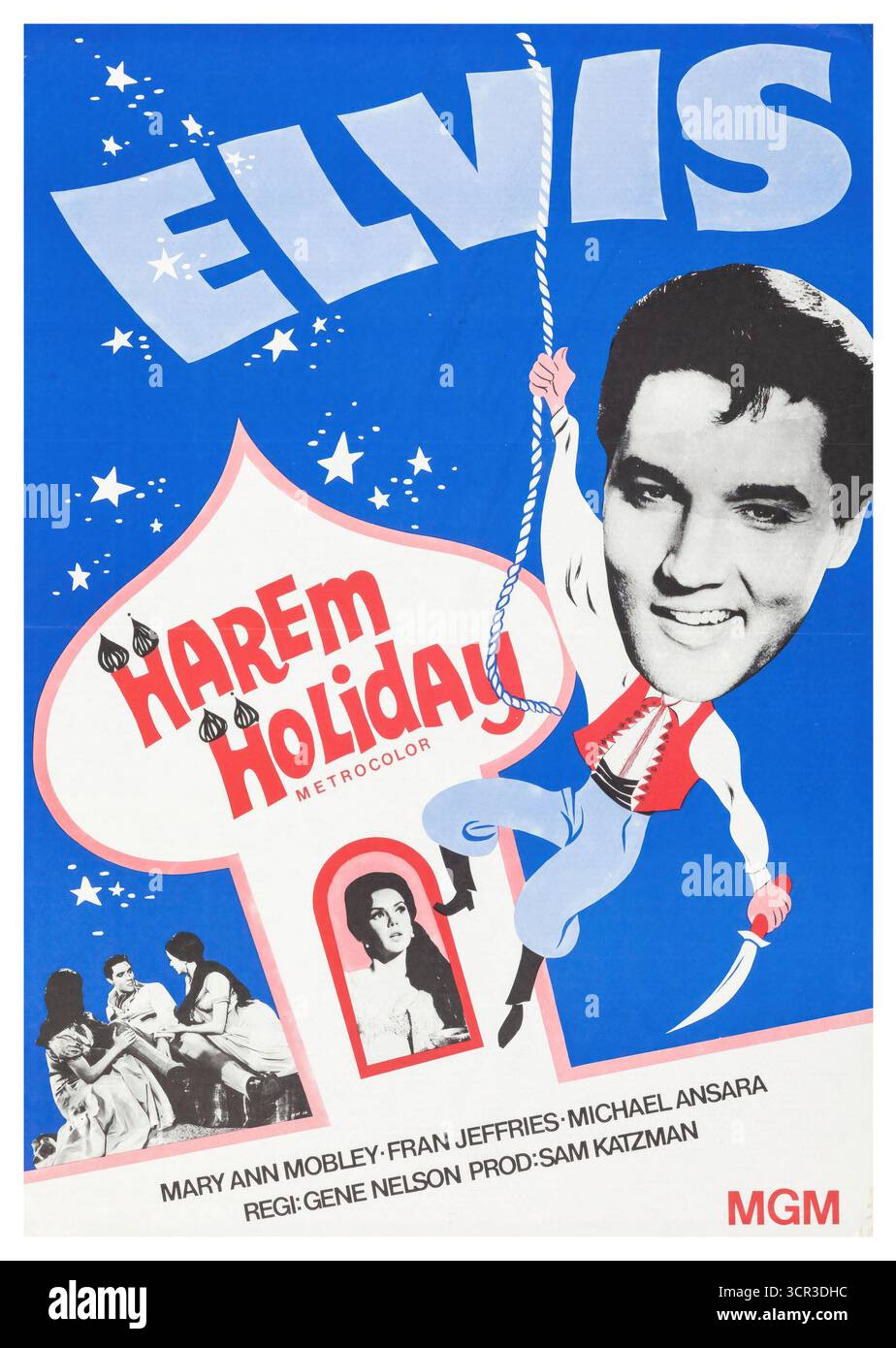 ELVIS PRESLEY dans HAREM SCARUM (1965) -titre original : HARUM SCARUM-, réalisé par GENE NELSON. Crédit : M.G.M. / album Banque D'Images ELVIS PRESLEY dans HAREM SCARUM (1965) -titre original : HARUM SCARUM-, réalisé par GENE NELSON. Crédit : M.G.M. / album Banque D'Images