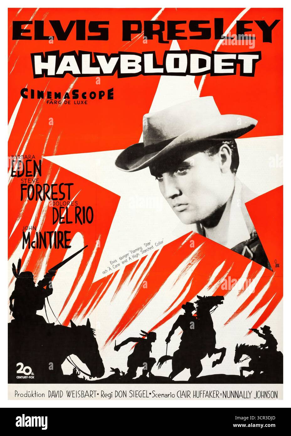 ELVIS PRESLEY dans BLACK HEART (1960) -titre original : FLAMING STAR-, réalisé par DON SIEGEL. Crédit : 20TH CENTURY FOX / album Banque D'Images ELVIS PRESLEY dans BLACK HEART (1960) -titre original : FLAMING STAR-, réalisé par DON SIEGEL. Crédit : 20TH CENTURY FOX / album Banque D'Images