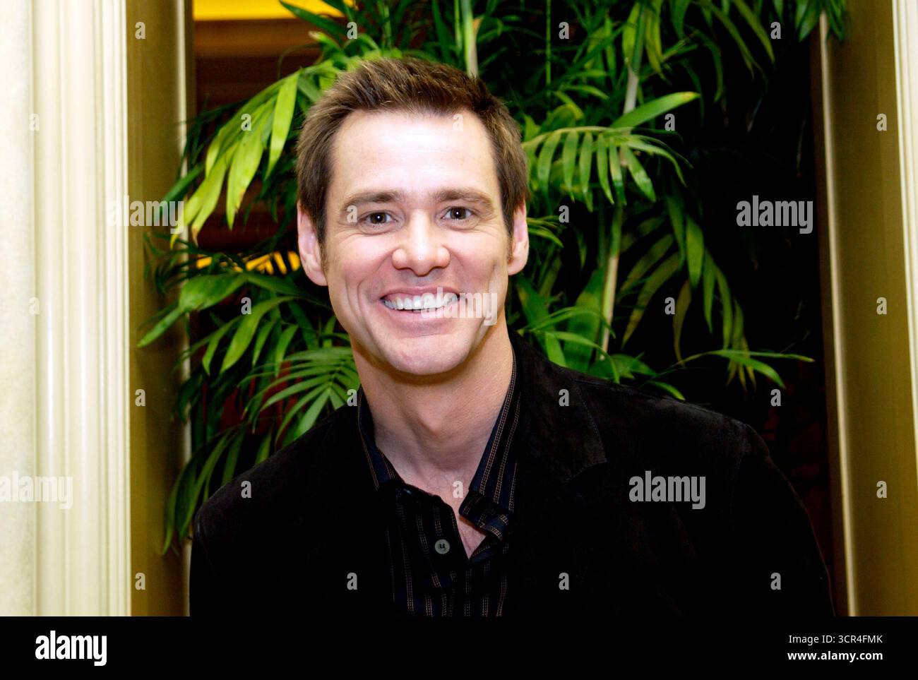 Jim Carrey lors d'une conférence de presse pour 'Lemony Snicket's A Series of Unluck Events', Hollywood - 22 novembre 2004 Banque D'Images