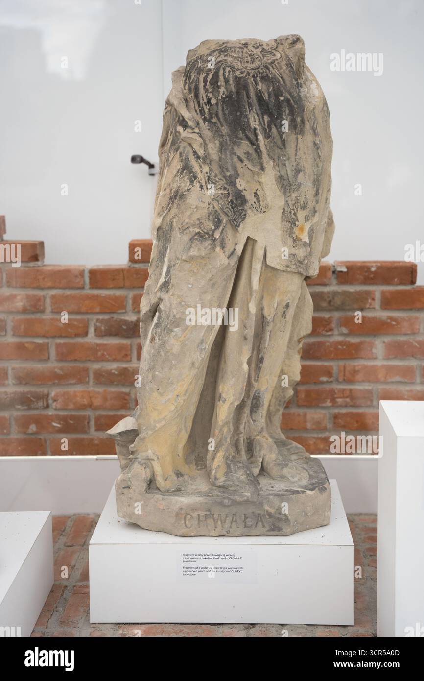 Varsovie, Pologne. 28 septembre 2025. Travaux de reconstruction du palais saxon et du palais Bruhl à Varsovie, Pologne, le 28 septembre 2025. (Photo de Weronika Kowalska/NurPhoto)0 crédit : NurPhoto SRL/Alamy Live News Banque D'Images