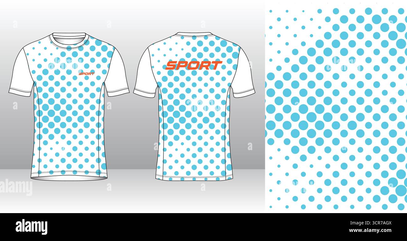 Conception de jersey de course avec motif vectoriel abstrait coloré. Vêtements de sport légers, respirants et à séchage rapide pour le marathon, le trail, l'athlétisme, Illustration de Vecteur