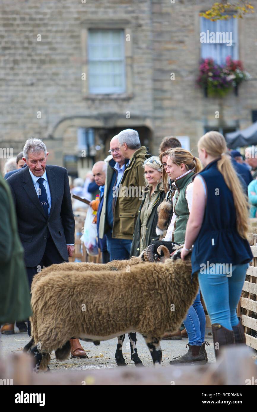 40th Masham Sheep Fair, North Yorkshire 2025 Banque D'Images