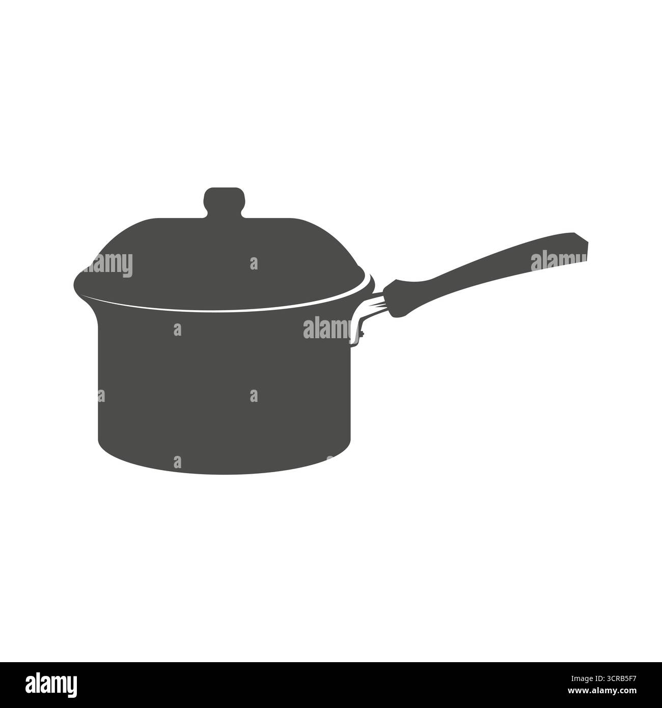 Cuisine pot de pression isolée pour restauration Restaurant Chef recette illustration vecteur de conception Illustration de Vecteur
