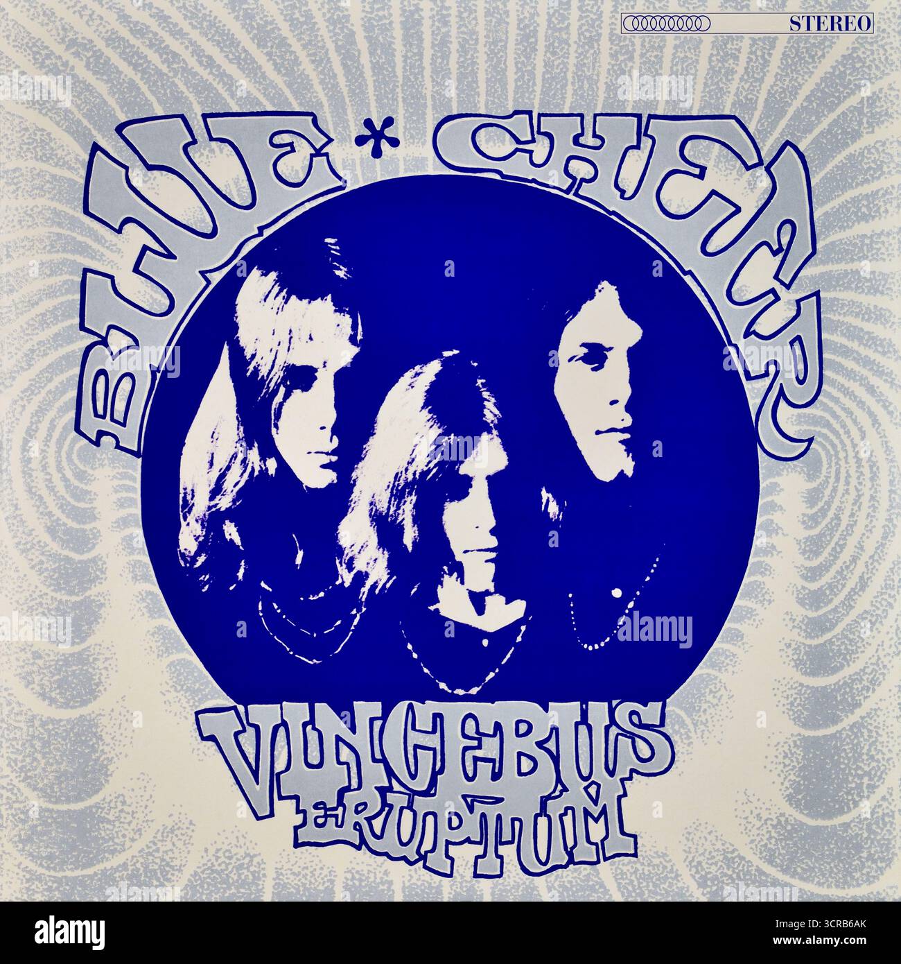 Blue Cheer - Vincebus Eruptum - couverture de l'album vinyle -1968 Banque D'Images
