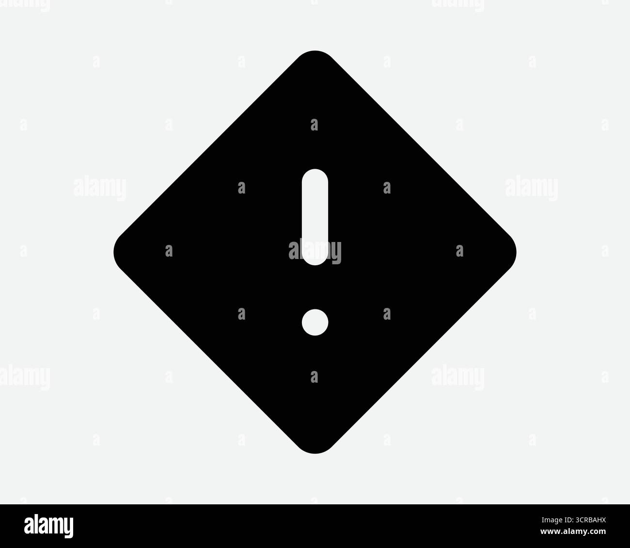Point d'exclamation de danger Banque d'images vectorielles - Alamy